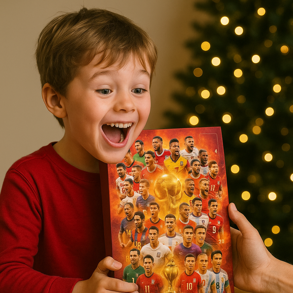 Voetbal Adventskalender (2026 editie) | Een maand vol verrassingen
