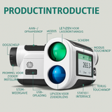Nohawk – 914m Laserafstandsmeter met Display | Golf Afstandsmeter | USB-Oplaadbaar, Slope Compensatie & Trilsignaal