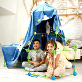 Kids' Bouwset - Creatieve Forten & Tenten - Leuk Educatief Plastic Speelgoed!