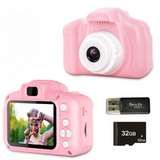 Kindercamera met 1080p HD Video – Duurzaam, Valbestendig voor Kinderen van 3 Jaar en Oudere, Dubbele Camera Functie