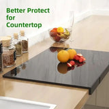 CUTRION – Acryl Snijplank met Beschermrand voor Moderne Keukens