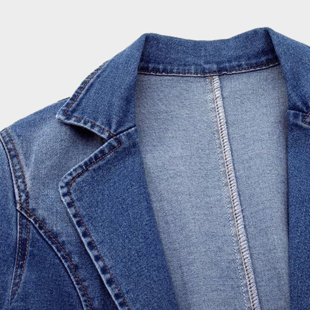 MARZIA | Stijlvolle Dames Denim Blazer - Elegant & Comfortabel
