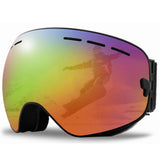 Dubbele lagen anti-fog skibril sneeuw snowboardbril