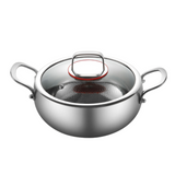 Titanium Diepe Casserole Pan Pro – Duurzaam en Veilig Kookgerei voor Gezond Koken