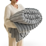CozyBlanket - Luxe Pluche Fleece Deken voor de Bank - zachte, warme en knusse deken voor de bank en woonkamer