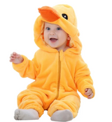 CozyCubs | Flanellen Baby Romper – Schattige Verkleed Outfit