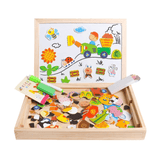ARTIBLOX – 2-in-1 Montessori Tekenbord met Magnetisch Bord & Krijtbord voor Kinderen
