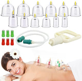 CuppingThera Pro | 32-delige vacuüm cuppingtherapie set voor massage en acupunctuur