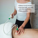 CuppingThera Pro | 32-delige vacuüm cuppingtherapie set voor massage en acupunctuur