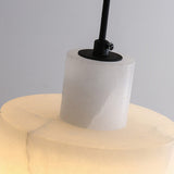 Scandinavische Witte Marmeren Hanglamp – Minimalistische Elegantie voor Moderne Interieurs