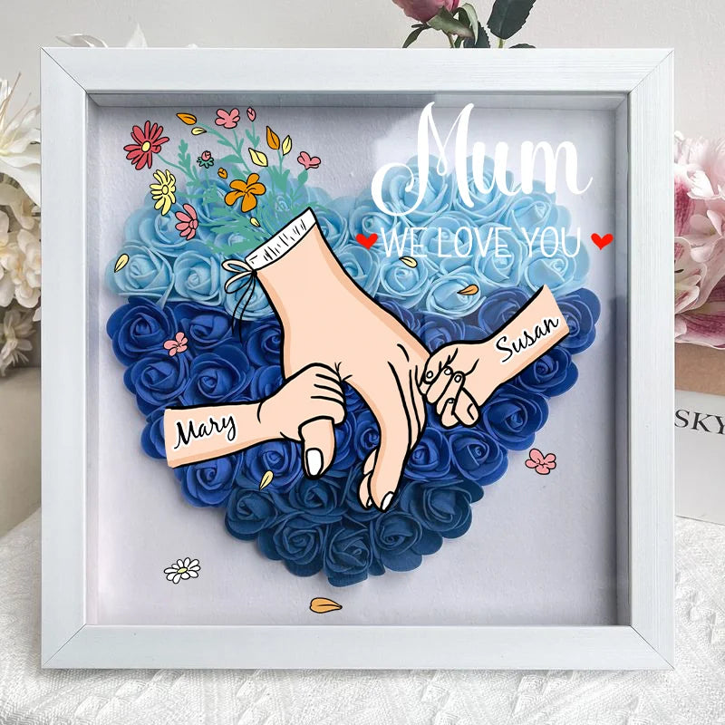 FloraFrame | Voeg jullie namen en een liefdevolle boodschap toe om het net zo speciaal te maken als jullie band met mama