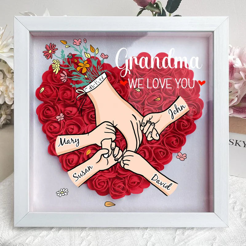 FloraFrame | Voeg jullie namen en een liefdevolle boodschap toe om het net zo speciaal te maken als jullie band met mama