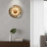 TICKLESS – Geluidsloze wandklok met minimalistisch wijzerplaat en luxe afwerking