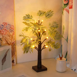 LED Kerst Palmboom Licht – Warm Witte Batterij-Aangedreven Feestdecoratie