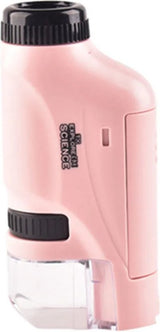 Draagbare Microscoop voor Kinderen 60x-120x met LED Licht - Compact & Kindvriendelijk