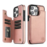 LeatherGuard | Luxe Leren Hoes met Kaartvakjes en Magnetische Sluiting