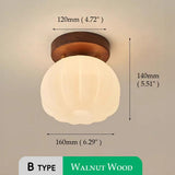 Pompoen Flush Plafondlamp – Speelse & Warme LED Verlichting voor Elke Kamer
