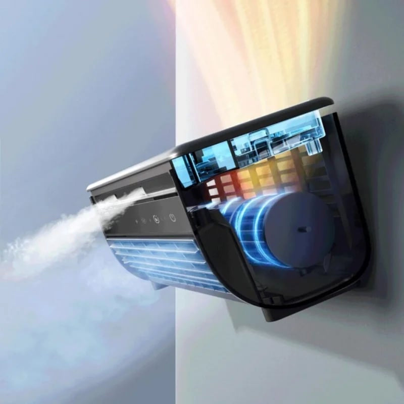 Draadloos Oplaadbare Airconditioning