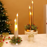 CANDLEX – Vlamloze LED Kerstkaarsen met Realistisch Flikkeren