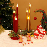 CANDLEX – Vlamloze LED Kerstkaarsen met Realistisch Flikkeren