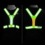 URBANLITE – Oplaadbare LED-veiligheidsvest met reflecterende strepen voor zichtbaarheid