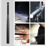 Baseball Bat Vorm LED Zaklamp | Aluminium Legering, 3 Verlichtingsmodi | Nood- en Utiliteitsgebruik