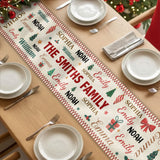 ChristmasRunner | Dek de tafel voor herinneringen die een leven lang meegaan met een tafelloper die het hart van elk gezin viert
