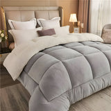 FleeceComforter - Fluffy herbruikbare beddengoed voor ultieme luxe en gezelligheid in bed