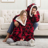 SNUGGOVA – Fleece Hoodie-Deken voor ultiem comfort
