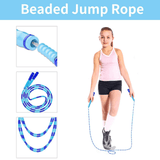 Flexirope – Verstelbaar Parelspringtouw voor Effectieve Cardio-Training