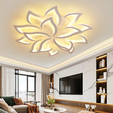 Floralis | Elegante Moderne Bloem Flush Mount Plafondlamp met LED