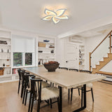 Floralis | Elegante Moderne Bloem Flush Mount Plafondlamp met LED