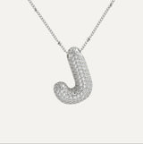Diamanten Ketting met Letter