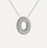 Diamanten Ketting met Letter