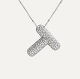 Diamanten Ketting met Letter