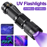 LED UV-Zaklamp - Ultraviolet Inspectielamp voor Huisdierurine en Vlekkenherkenning