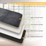 Shiatsu Massage Mat met Warmte – Ontspannende Elektrische Matras Pad voor het Hele Lichaam