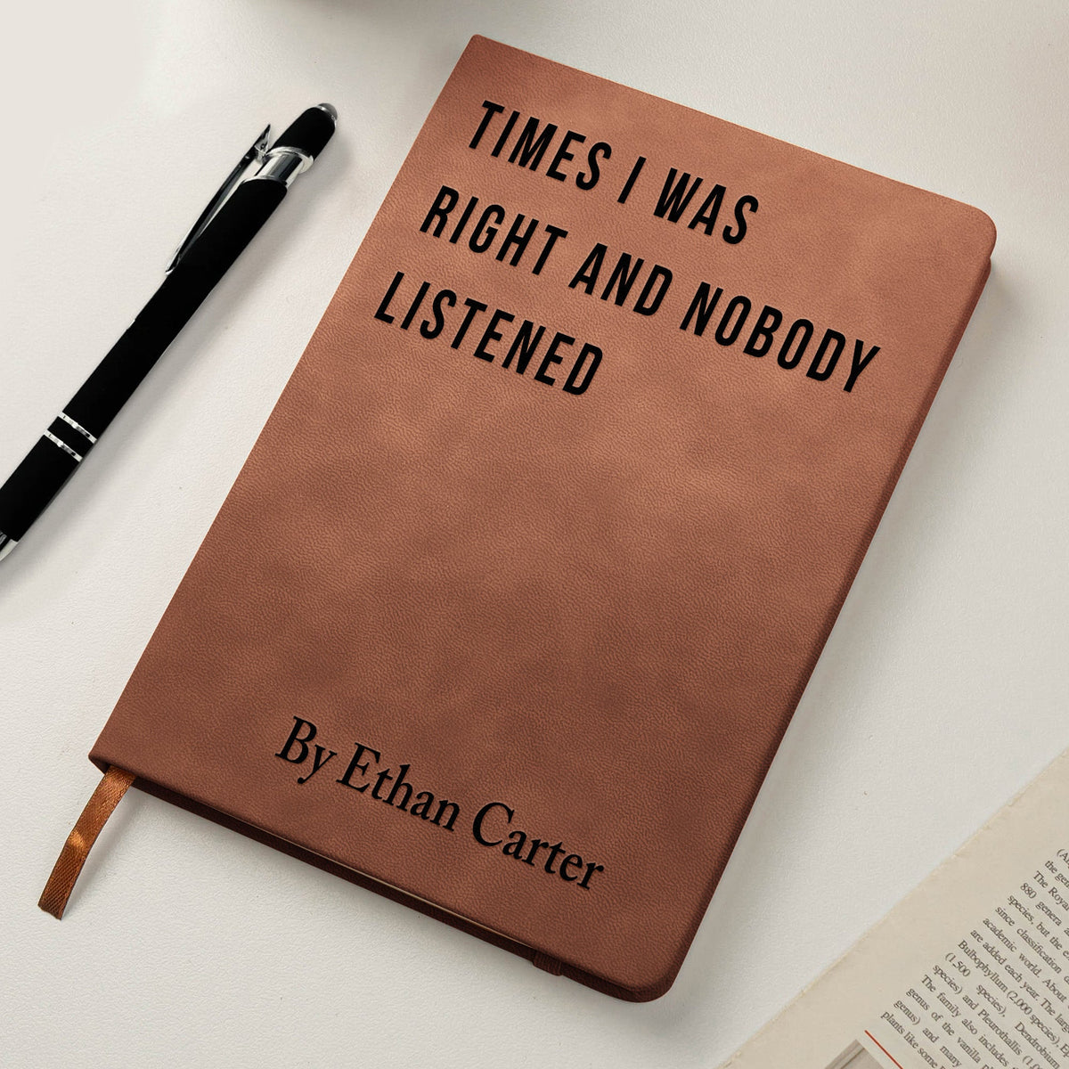 SnarkyNotebook | Dit dagboek is de perfecte mix van humor en bruikbaarheid
