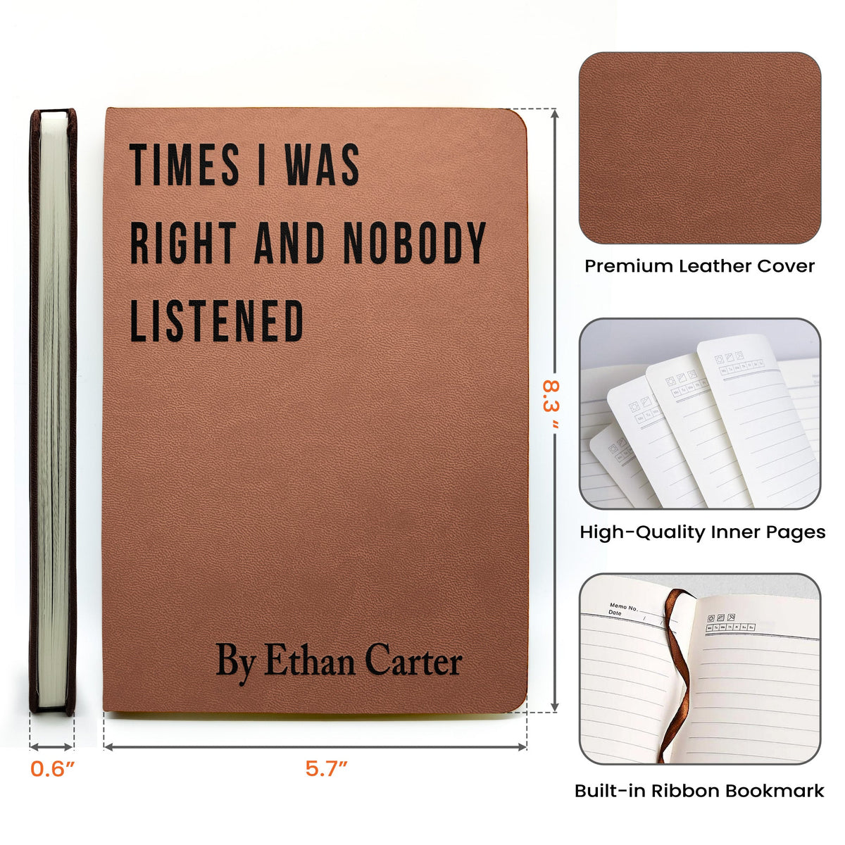 SnarkyNotebook | Dit dagboek is de perfecte mix van humor en bruikbaarheid
