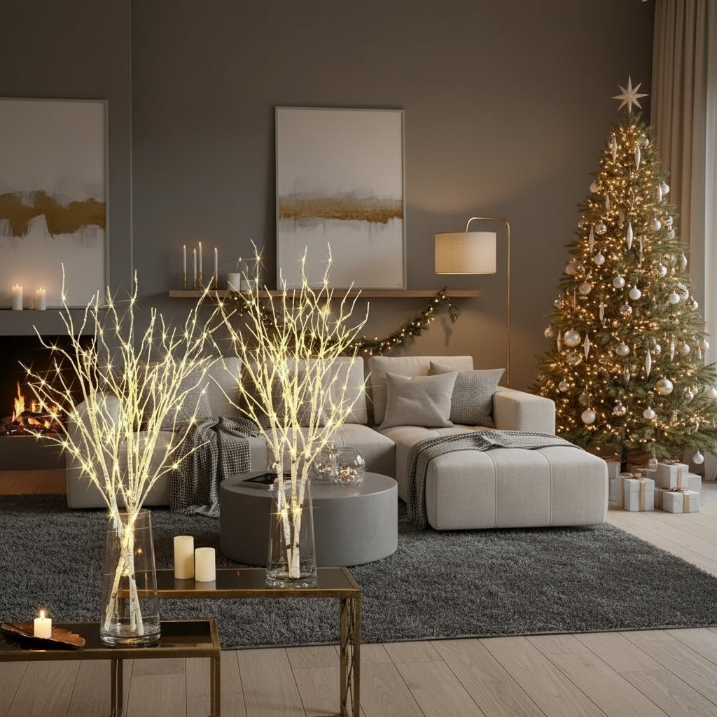 GLIMLIGHT – Warmwit, op batterijen werkende lichtsnoer voor thuis en tuin