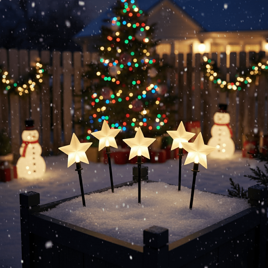 STARHAVEN – Decoratieve LED-Padverlichting voor Kersttuinen