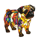 SCHIMMER-STATUE – Artistieke LED-nachtlamp met hondenrasmotief