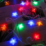 PARTYFLARE – LED-Lichtketting met warm licht & kleurrijke fonkeling