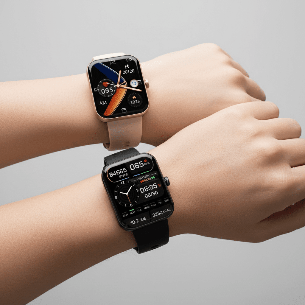 GLUCOWATCH – Gezondheidsuur – Pijnloze bloedsuikermeting & vitale functies in real-time