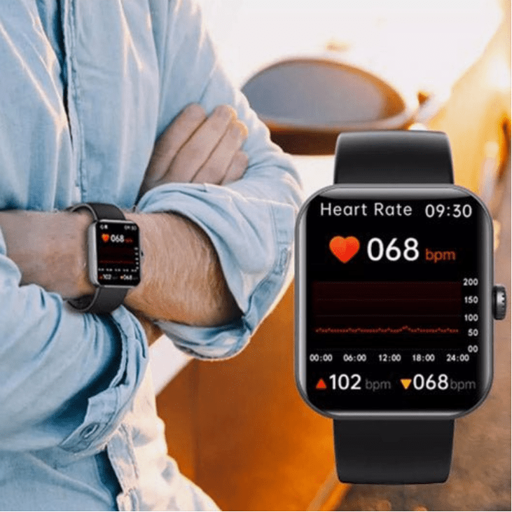 GLUCOWATCH – Gezondheidsuur – Pijnloze bloedsuikermeting & vitale functies in real-time