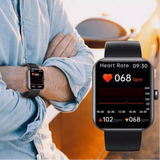 GLUCOWATCH – Gezondheidsuur – Pijnloze bloedsuikermeting & vitale functies in real-time