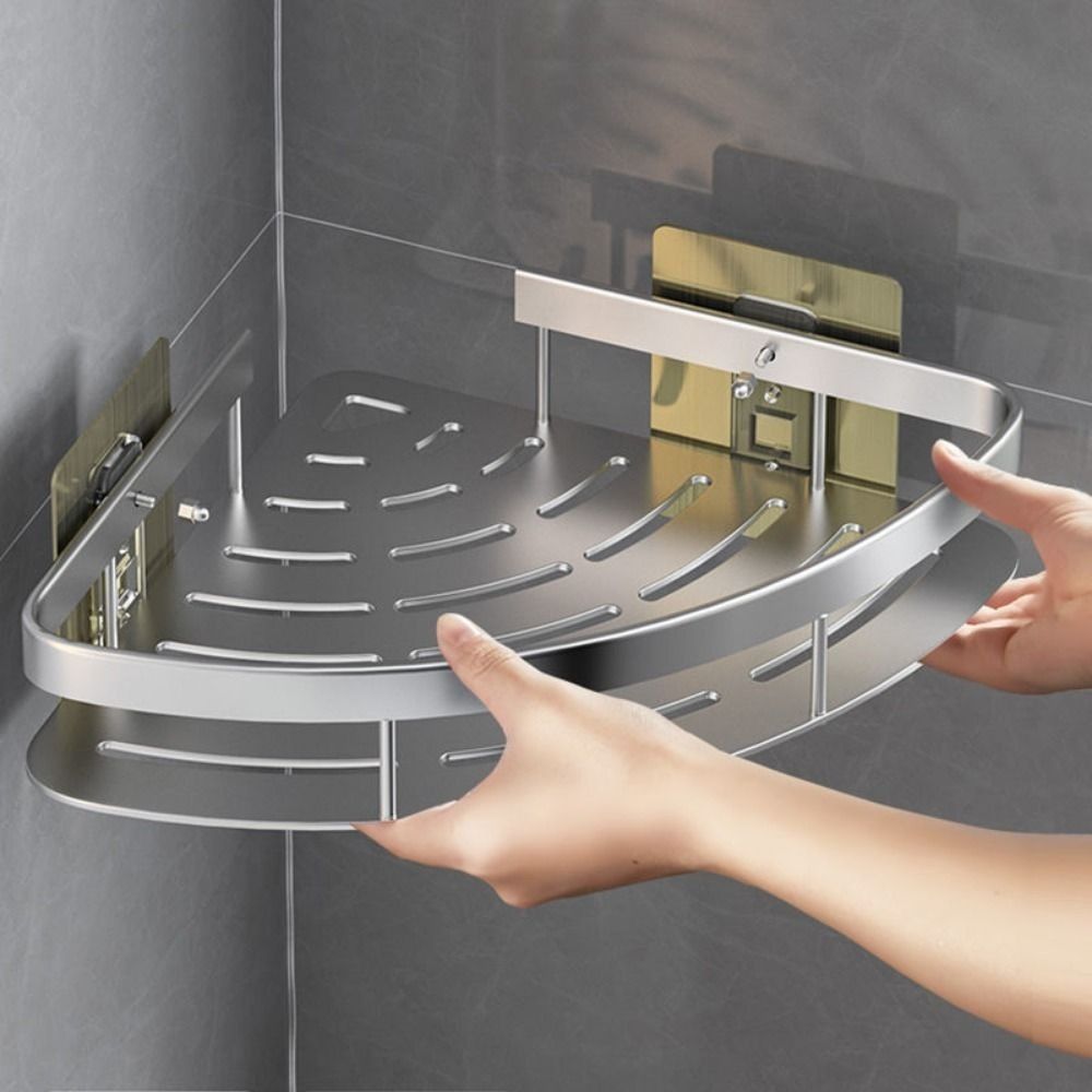 ShampooHoek | Aluminium Badkamer Wandrek