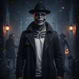 DREADSKULL – Realistische skelettenmasker met hoed voor de ultieme Halloween-transformatie