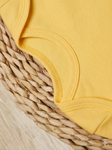 3-Pack Baby Rompertjes – Zachte Katoen met Speelse Voedselprints