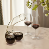 Norvo | Unieke Glazen Karaf (650 ml) – Mode geïnspireerde Decanter voor Dranken